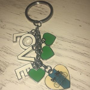 Coach LOVE Keychain